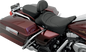 DRAG SPECIALTIES SEATS Pillion Seat - Mild Stitched - Narrow - FL '00-'22 0801-0469