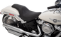 DRAG SPECIALTIES SEATS Predator Seat - Vinyl - Smooth - FL/FX '18-'25 0802-1181