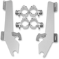 MEMPHIS SHADES Batwing Trigger Lock Mounting Kit - Vegas - Polished MEK1929