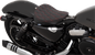 DRAG SPECIALTIES SEATS Bobber Solo Seat - Double Diamond - Red Stitch - Sportster '10-'22 0804-0741