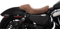 DRAG SPECIALTIES SEATS 3/4 Solo Seat - Brown - Distressed - XL '04-'22 0804-0747
