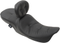 DRAG SPECIALTIES SEATS EZ Glide II Backrest - Large - Vinyl - Pillow 0822-0189