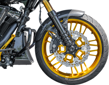 ARLEN NESS Front Fender - Cafe - 19" - Carbon Fiber - FLT '24-'25 210-017