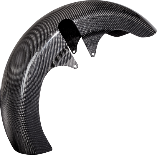 ARLEN NESS 21" Front Fender - Fat Wrapper - Carbon Fiber - HD Touring '24-'25 210-031