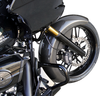 ARLEN NESS 21" Front Fender - Fat Wrapper - Carbon Fiber - HD Touring '24-'25 210-031