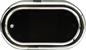 DAKOTA DIGITAL Handle Bar Mount Speedometer - With Signals - Oval - Chrome MLX-5400