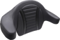 MUSTANG Deluxe Extended Passenger Arm Backrest - Black - Touring 88403