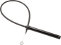 MOTION PRO Black Vinyl Clutch Cable - +2" 06-0460