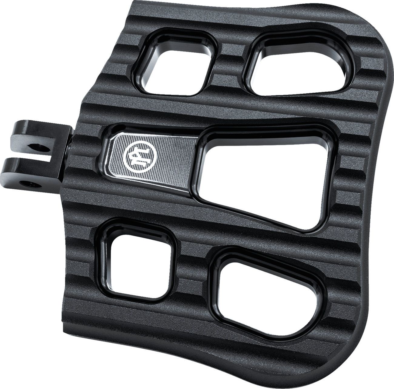 PERFORMANCE MACHINE (PM) Drifter Floorboards - Rider - Black Ops - FL 0036-1027-SMB