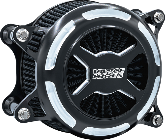 VANCE & HINES VO2 X Air Intake Kit - Black Contrast 41100
