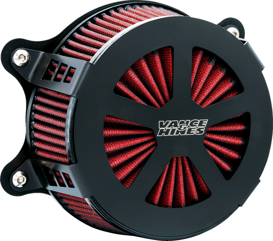 VANCE & HINES VO2 Radiant V Air Intake Kit - Black Ceramic 41103