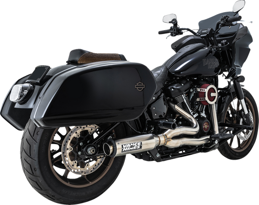 VANCE & HINES 2-into-1 Supersport Exhaust System - Brushed - Softail 27337