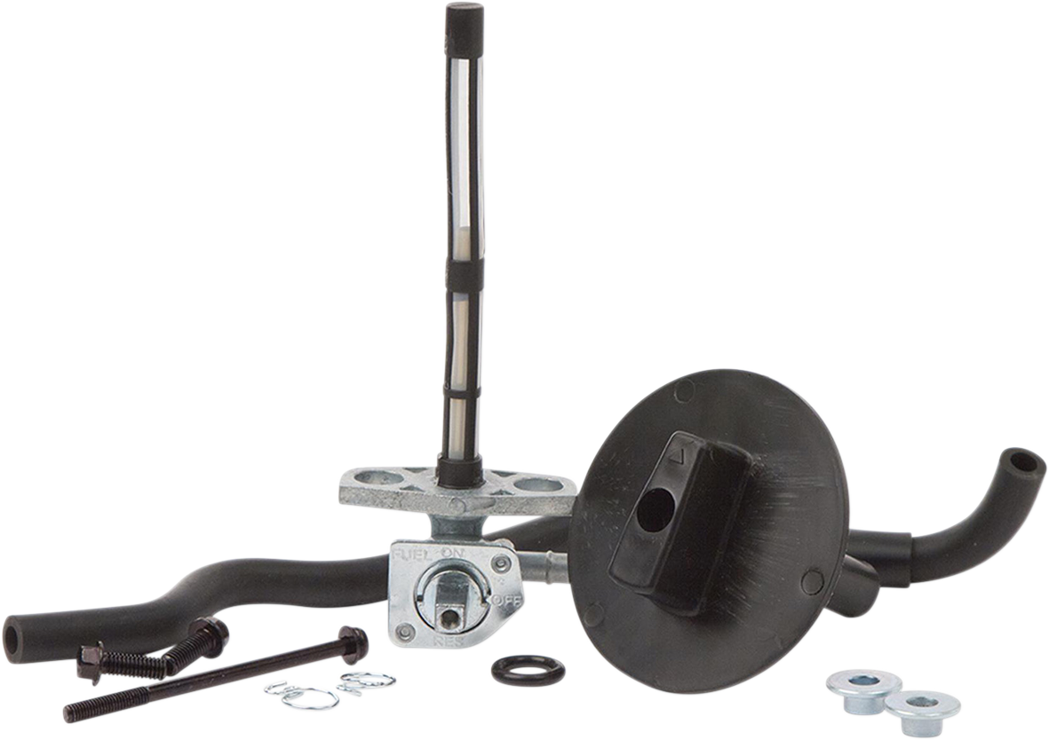 ALL BALLS Petcock Fuel Kit for Honda FS101-0016 - Includes Fuel Valve, Fuel Line, Clamps, and Gaskets