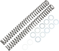Race Tech FRSP 434646 Chrome Silicon Steel Fork Springs - 0.46 kg/mm
