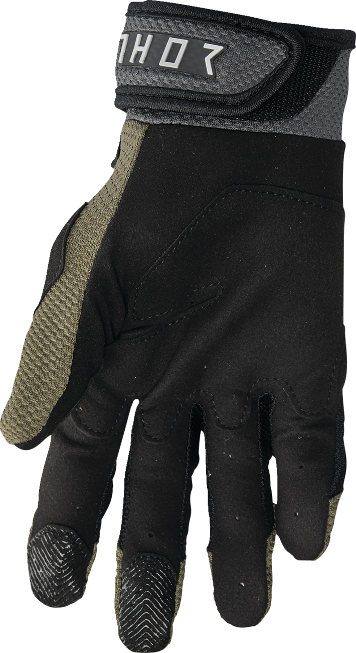 THOR Terrain Gloves - Army/Charcoal - 2XL 3330-8254