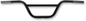 BURLY BRAND 1" Scrambler Handlebar - Black B12-6020B