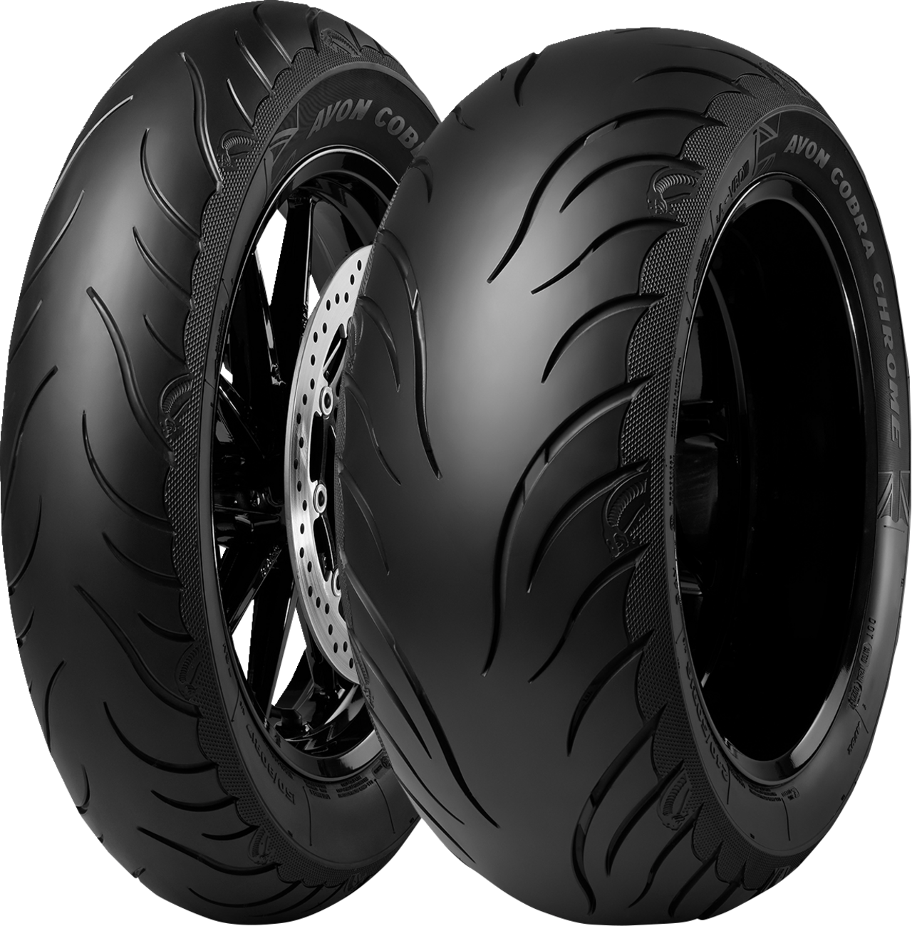 AVON Cobra Chrome Front Tire 180/50-21 - High Performance and Stability