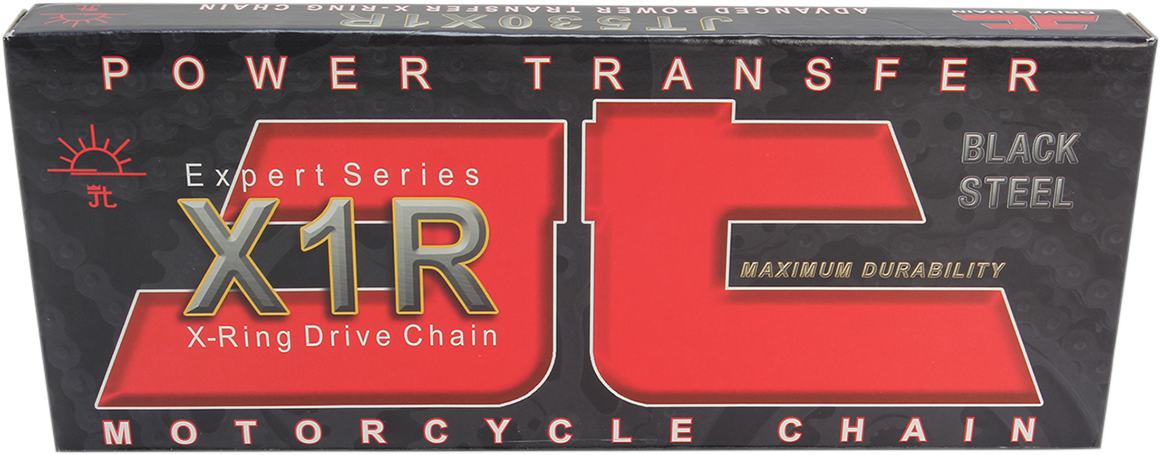 JT CHAINS 530 X1R - Heavy Duty Drive Chain - 122 Links JTC530X1R122RL