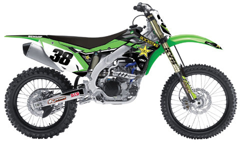 FX 16 ROCKSTAR COMPLETE SHROUD/TRIM/LOWER FORK GRAPHIC KIT
