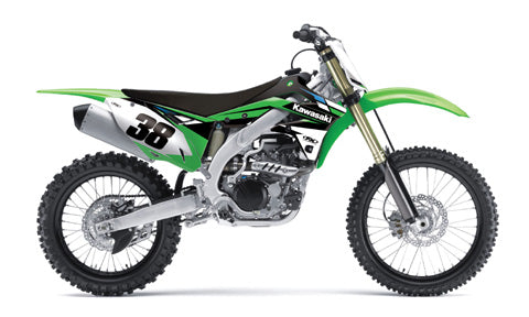 Factory Effex FX 2016 EVO Kawasaki Shroud and Airbox Graphic Kit (Part #19-01108)