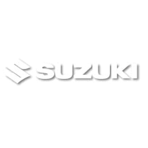 FX 2015 1' DIE-CUT STICKERS SUZUKI (WHITE)