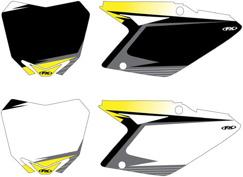 FX 2015 GRAPHIC PRE-CUT NUMBER PLATE BACKGROUNDS