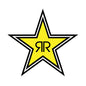 FX 2015 1' DIE-CUT STICKERS ROCKSTAR STAR LOGO (YELLOW)