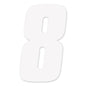 FX 2015 NUMBERS FACTORY 6" WHITE 8
