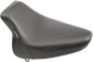LE PERA Bare Bones Solo Seat - Smooth - Black - Softail '00-'07 LX-007