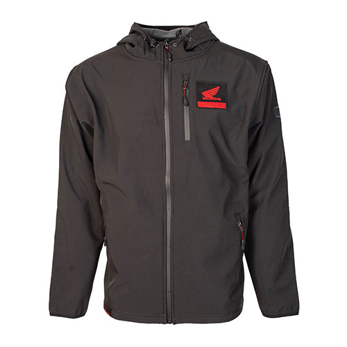 FACTORY EFFEX HONDA SOFT-SHELL JACKET / CHARCOAL XL