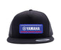 Factory Effex Yamaha Vector Snapback Hat – Black and Grey Mesh, One Size