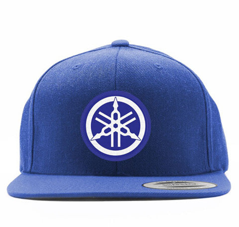 Factory Effex Yamaha Tuning Fork Youth Snapback Hat - Royal OS
