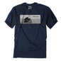Factory Effex Road N Gravel New T-Shirt in Heather Navy Medium – Durable and Comfortable Motorcycle Gear