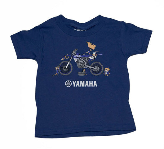 Factory Effex Yamaha New Toddler T-Shirt in Blue, Size 3T