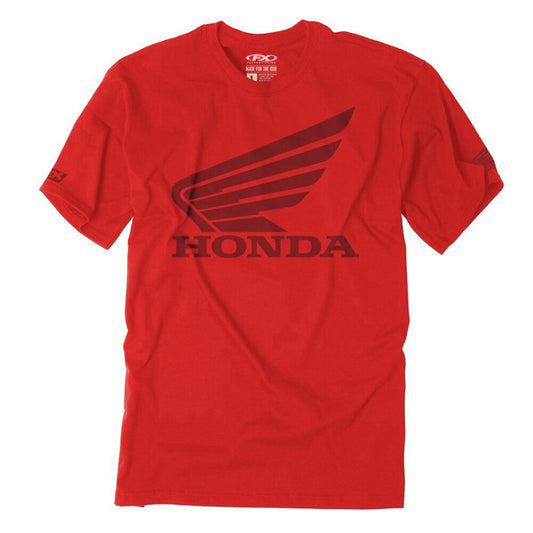 Factory Effex Honda Big T-Shirt in Red (Large) – Comfortable and Stylish Motorcycle Apparel
