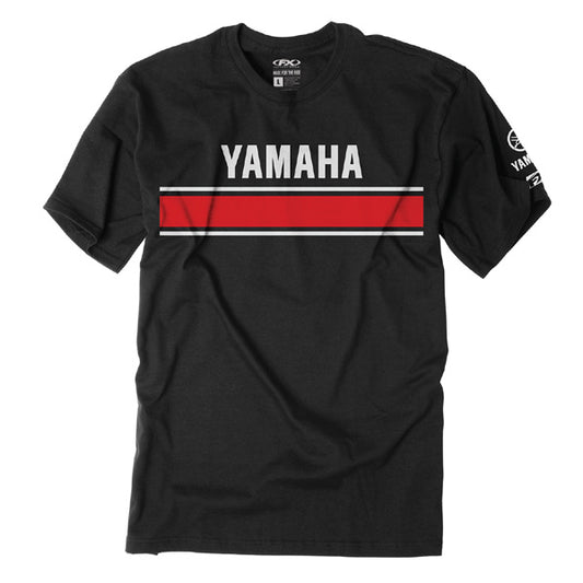 Factory Effex Yamaha Retro T-Shirt in Black XXL – Comfortable and Stylish Motorcycle Apparel