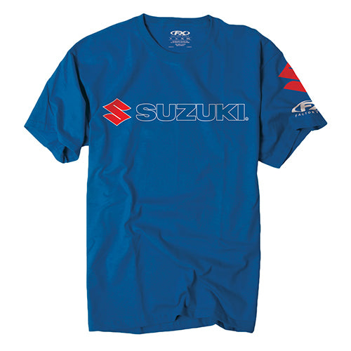 Factory Effex Suzuki Team T-Shirt in Blue - XXL