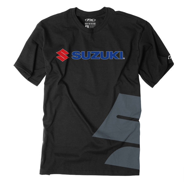 Factory Effex Suzuki Big S T-Shirt in Black - XXL