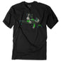 Factory Effex FX Moto Kids Green Youth T-Shirt in Black (Large)