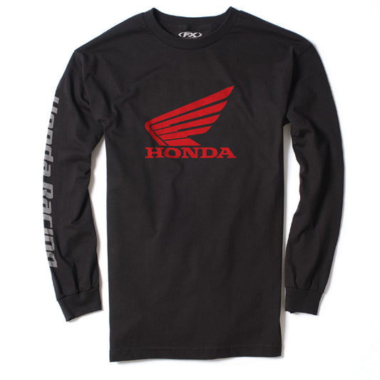 FACTORY EFFEX HONDA LONG SLEEVE T-SHIRT / BLACK (M)
