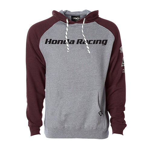 FACTORY EFFEX HONDA RACING PULLOVER / GRAY-BURGANDY XL