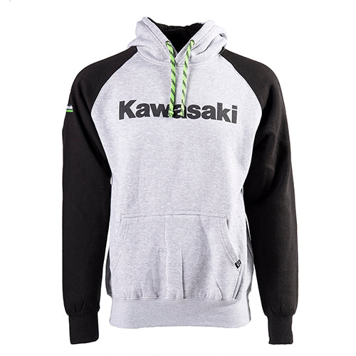 FACTORY EFFEX KAWASAKI FLYING K PULLOVER/ HEATHER-BLACK L
