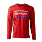 FACTORY EFFEX HONDA STRIPES LONG SLEEVE T-SHIRT / RED M