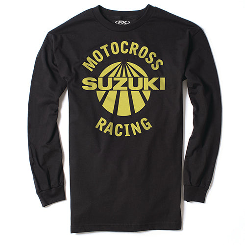 FACTORY EFFEX SUZUKI VET LONG SLEEVE T-SHIRT / BLACK XXL