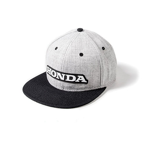 Factory Effex Honda Bold Snapback Hat Gray-Black (OS)