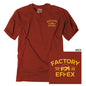 Factory Effex FX Men’s Crew T-Shirt Cardinal FX Virtue (Large)