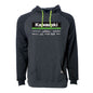 FACTORY FX 2021 KAWASAKI RACEWEAR PULLOVER / CHARCOAL-BLACK L