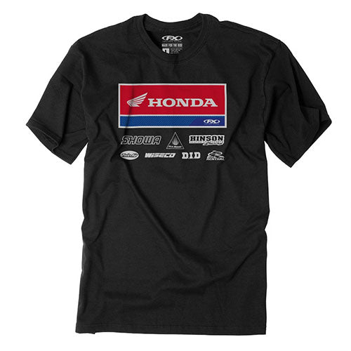 Factory Effex 24-87328 2021 Honda Racewear T-Shirt in Black – XXL
