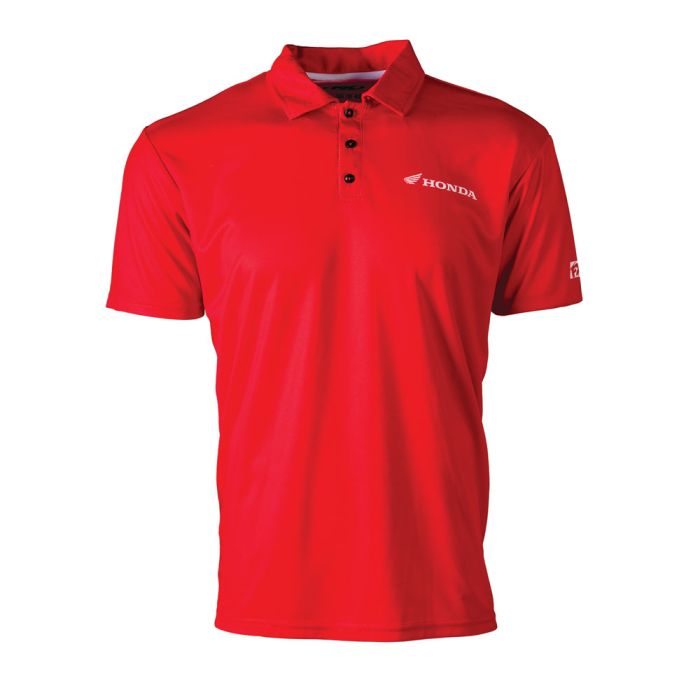 FACTORY EFFEX HONDA POLO SHIRT - RED 2X