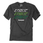 Factory Effex Kawasaki Repeater Tee Charcoal 2X - Stylish Motorcycle T-Shirt for Kawasaki Riders